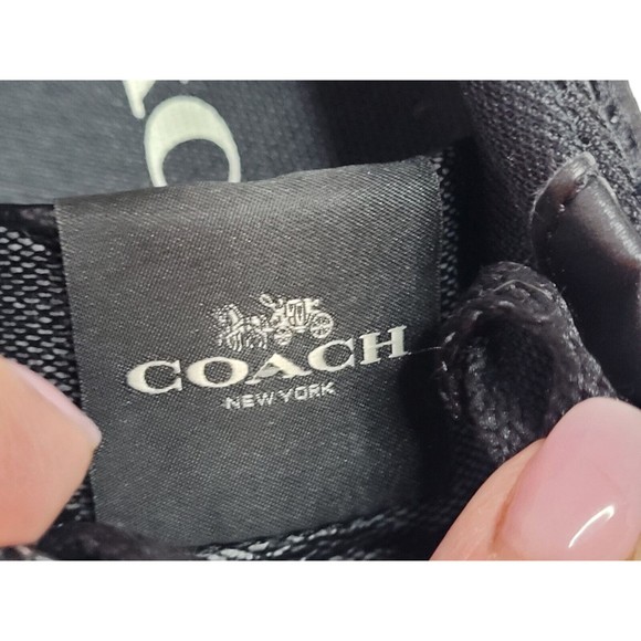 Coach Men Whoes Size 10.5 Gym Black - Picture 12 of 14